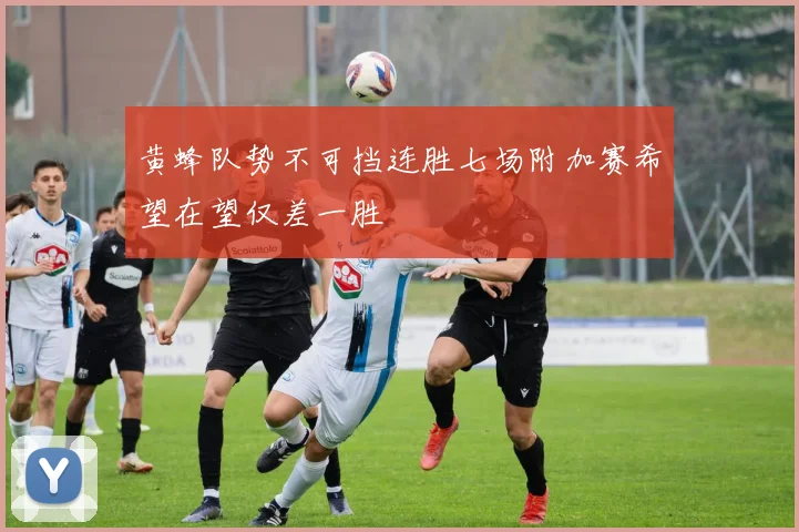 黄蜂队势不可挡连胜七场附加赛希望在望仅差一胜